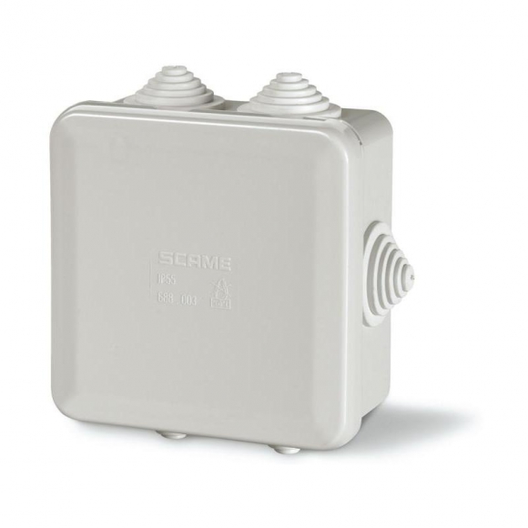 SCAME JUNCTION BOX 80x80x40mm (688.003)